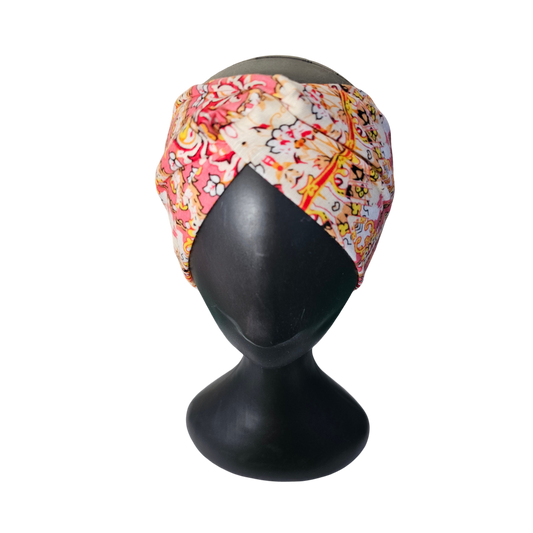Elastic he4adbands front view