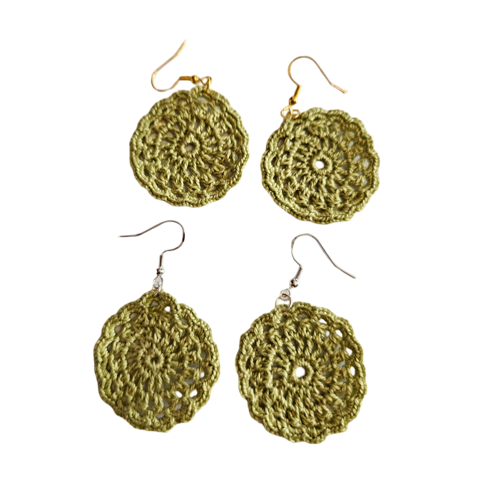 Frankie Moss Crochet Earring