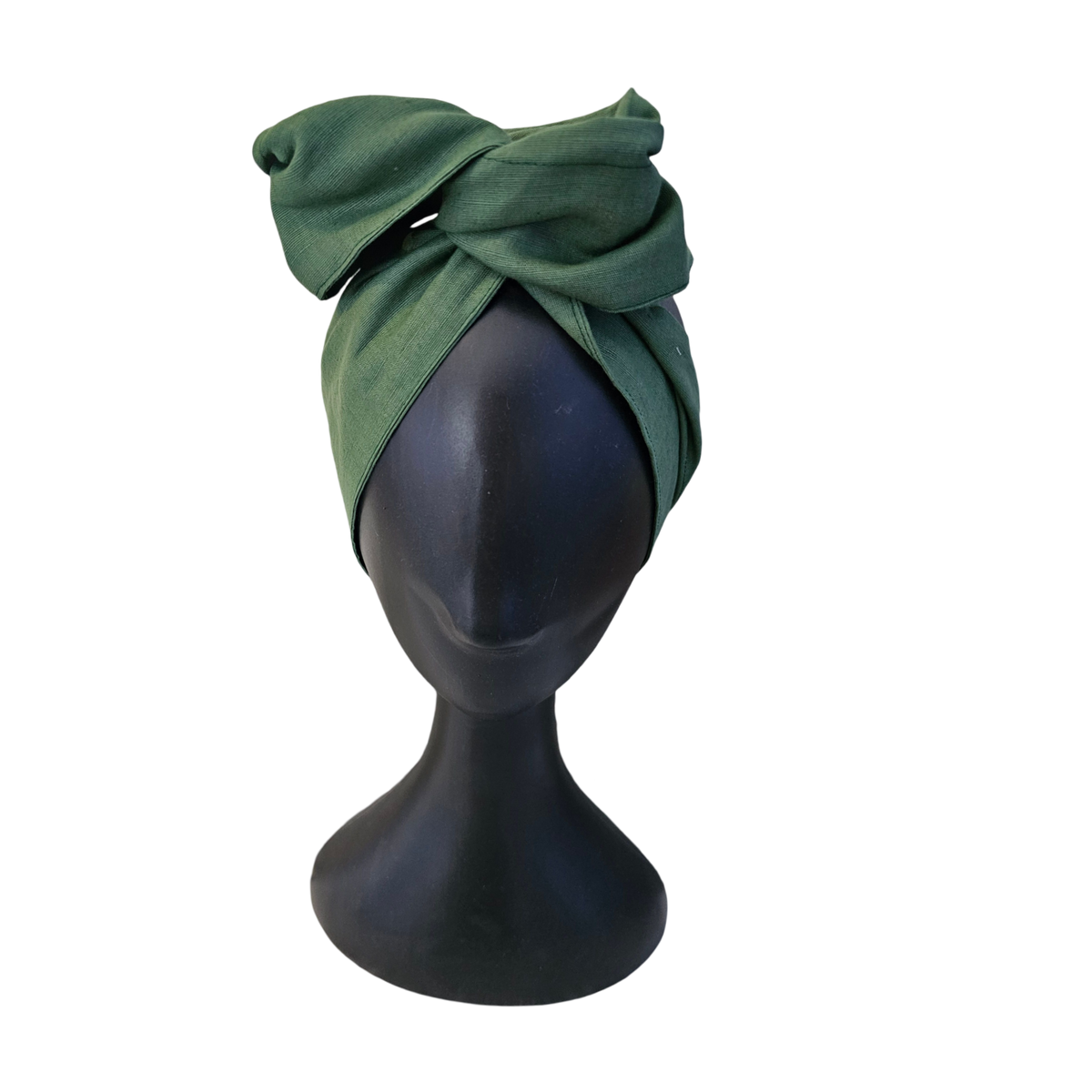 Wire Headband - Olive Front View