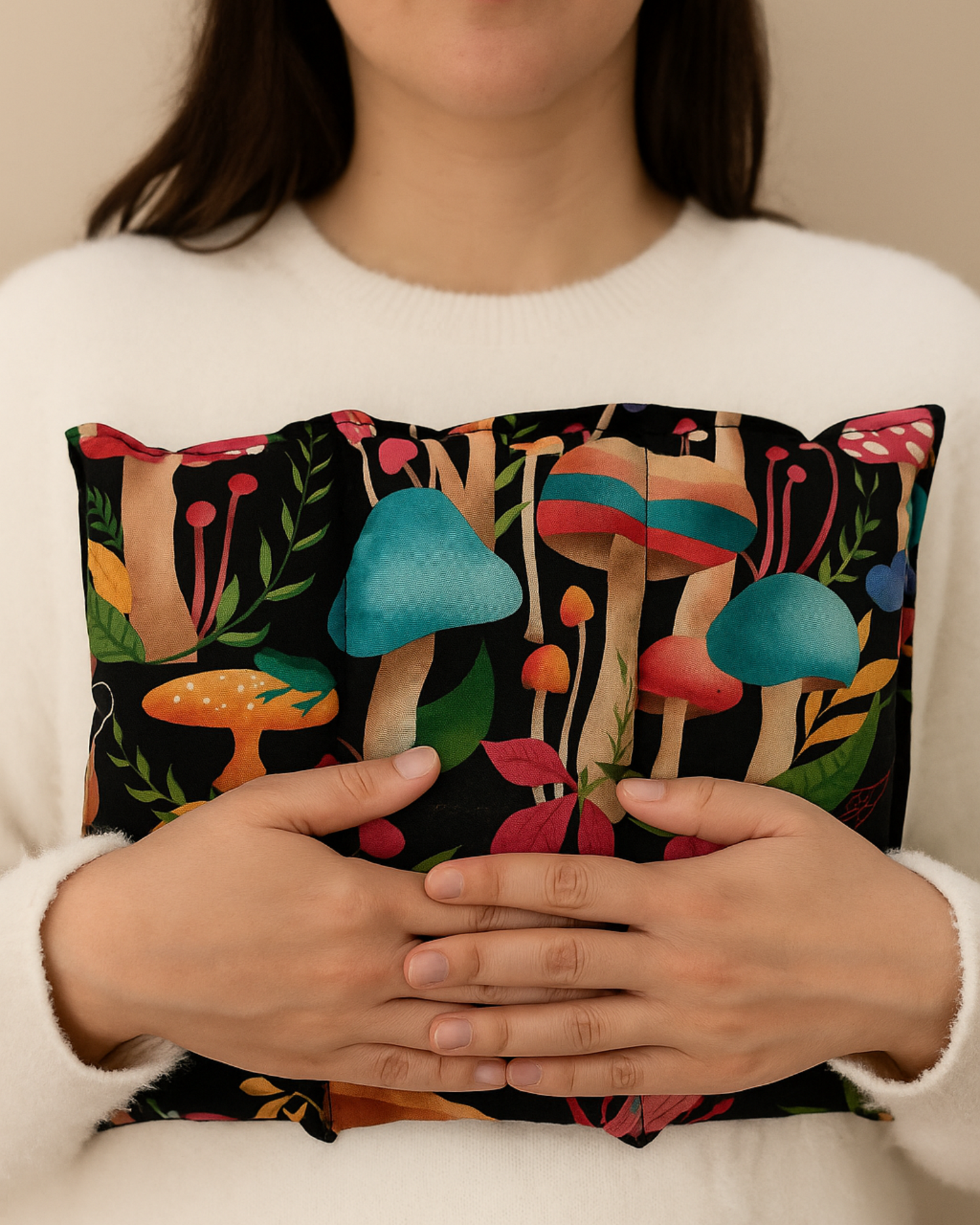 Mushroom Garden Rectangle Hot n Cold Pack