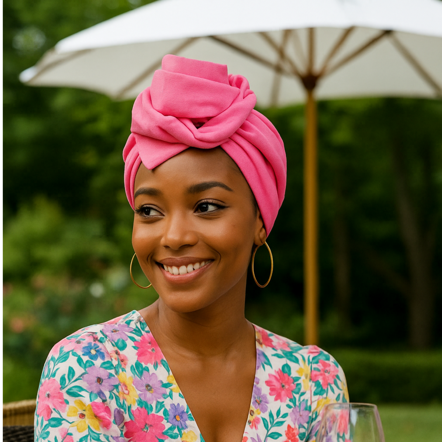 Flamingo Wire Headwrap