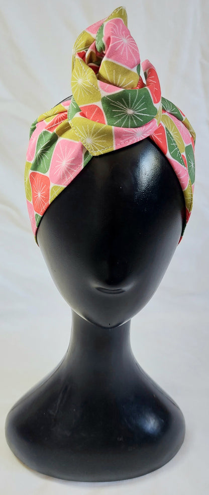Retro Christmas Wire Head Wrap